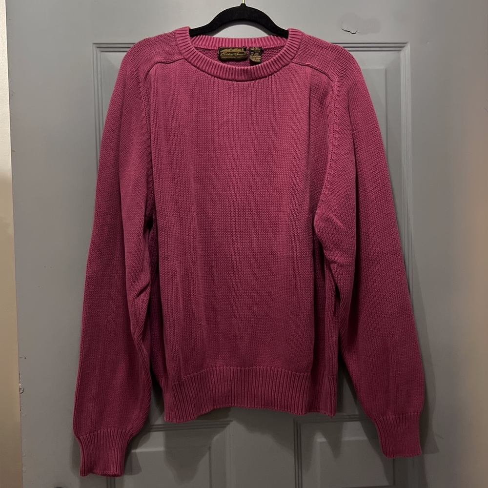 Purple XL Eddie Bauer Sweater.